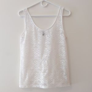 Sheer tank top